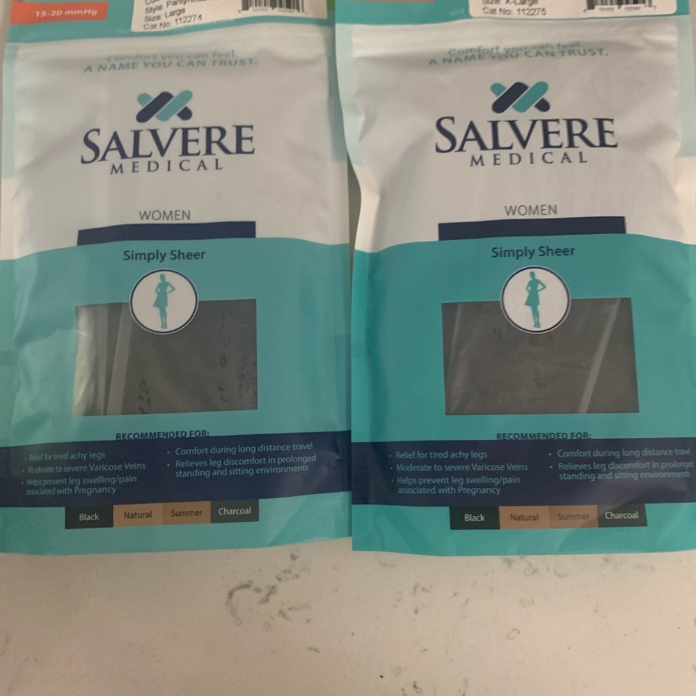 Salvere Simply Sheer Compression Stockings